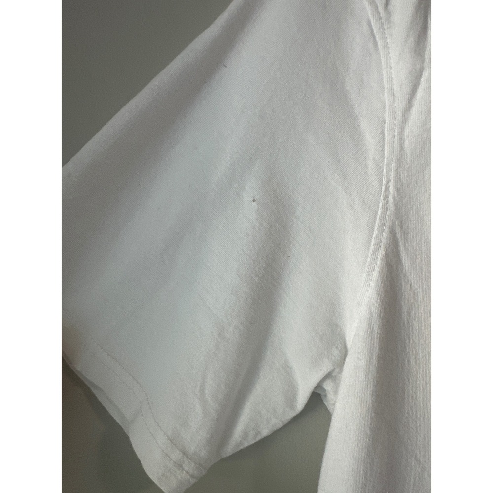 Heritage by America Mens Streetwear Longline Distressed Zip Shirt White 2X - Picture 5 of 6